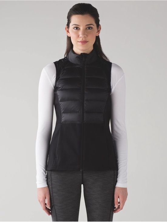 lululemon athletica Jackets & Blazers - Lululemon Down Huddle Vest in Black